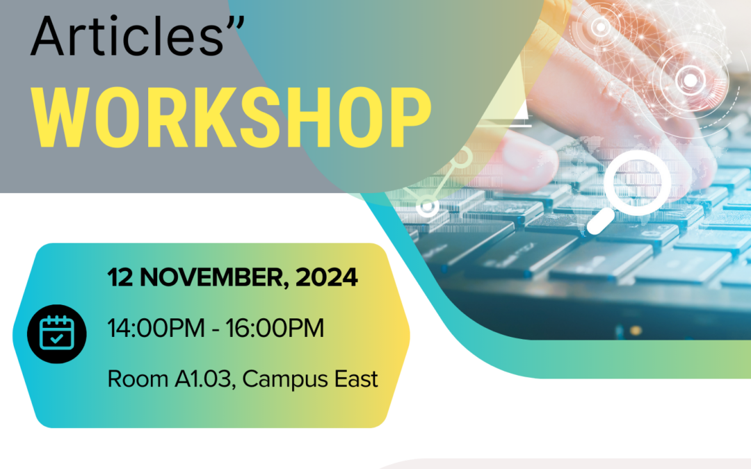 12.11.24 – “Linking Open Data to your Research Articles Workshop”